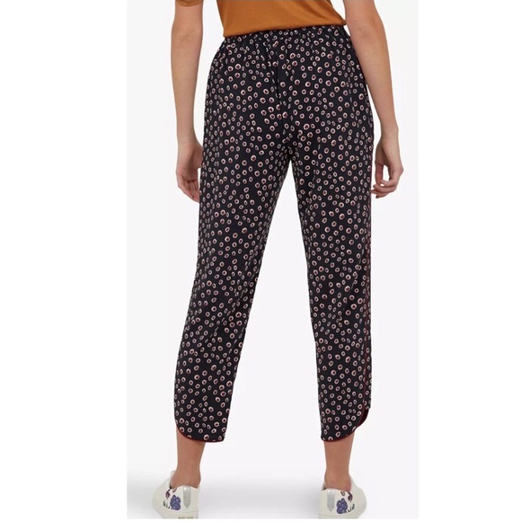 Ted Baker Womens Yolandi Floral Printed Jogger Pants Blue 2 - Picture 2 of 10